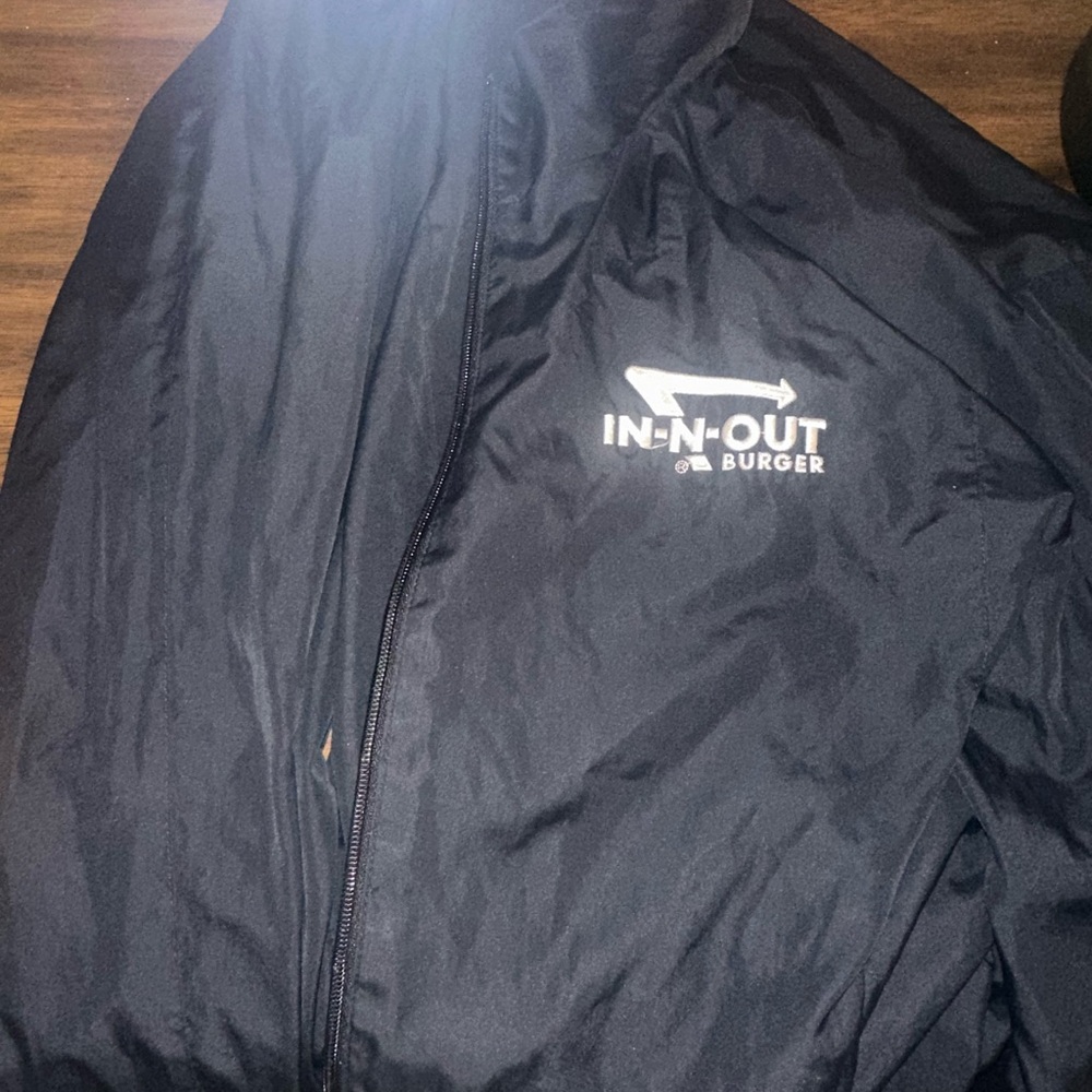 Dressed in LALA Black Windbreaker Jacket